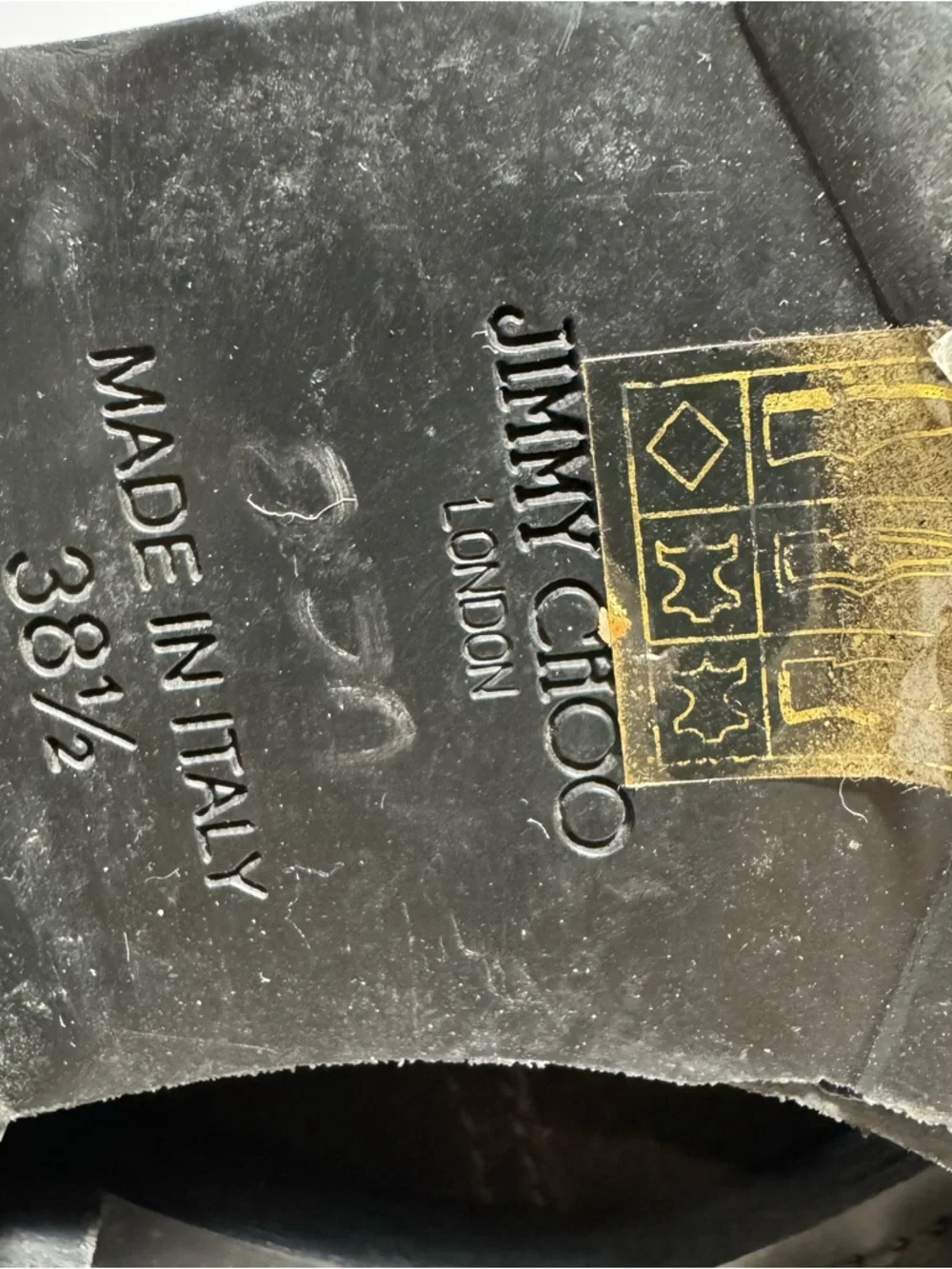 JIMMY CHOO YOUTH Brown Suede
Buckled Biker Combat Boots Size 381/2 - Picture 14 of 16